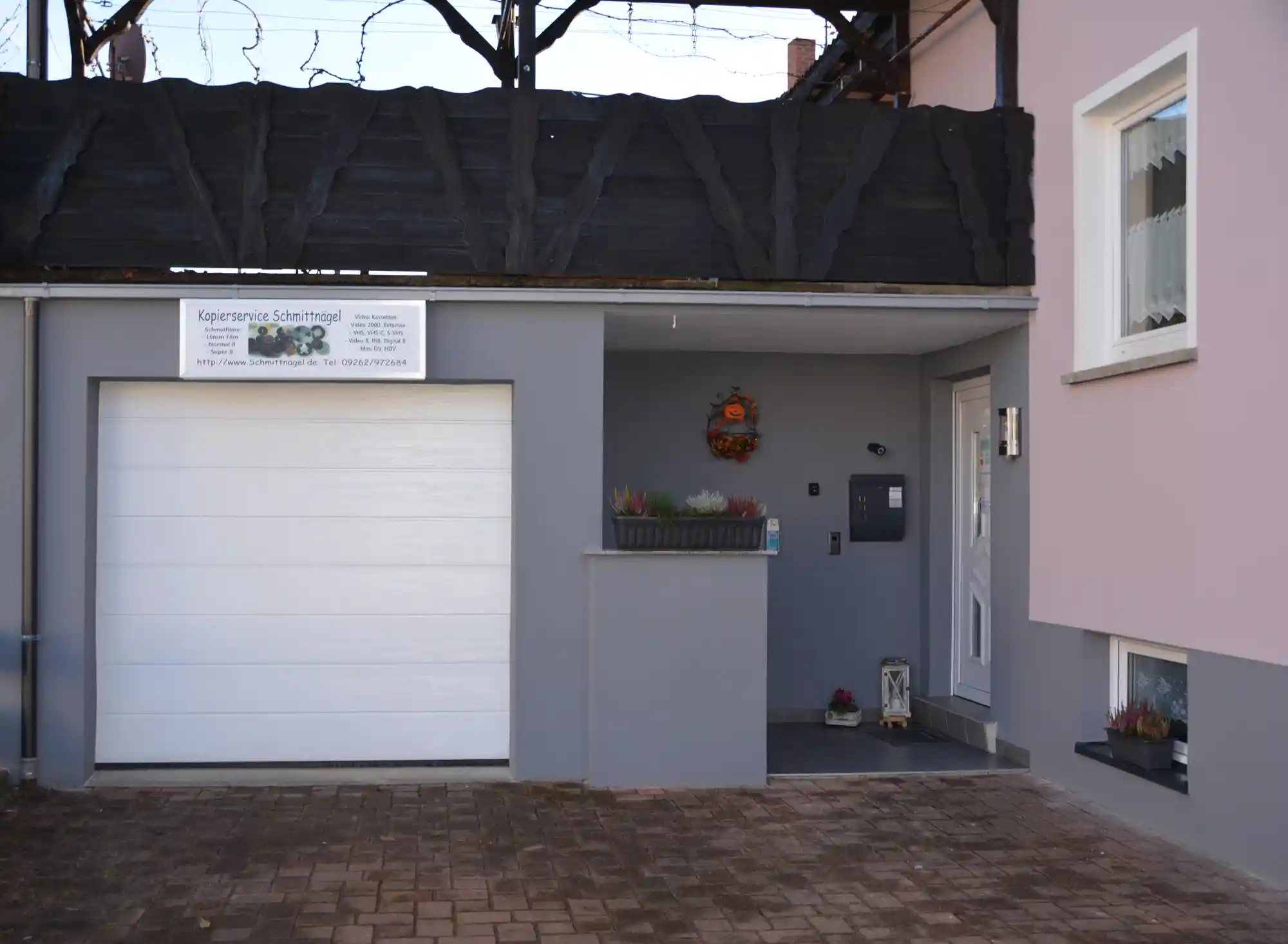 Fahrradgarage für zwei Fahrräder