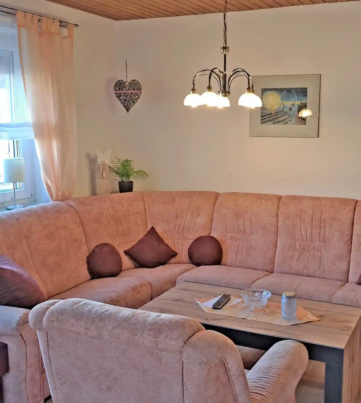 Wohnzimmer Ferienwohnung Schmittnägel